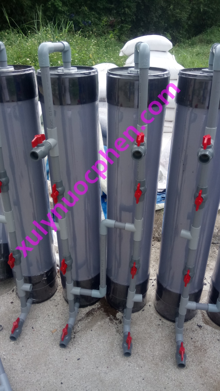 lắp bình lọc nước giếng khoan nhiễm phèn tại đường Nguyễn Văn Quá Q.12 hcm